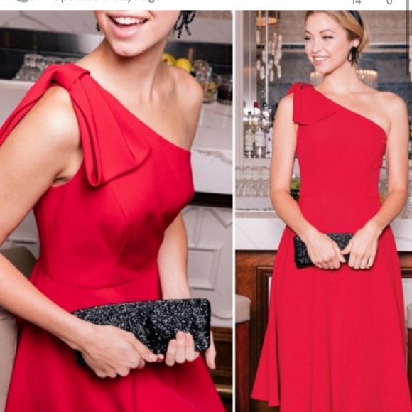 Gal Meets Glam Red Yvonne Dress - Picture 2 of 6